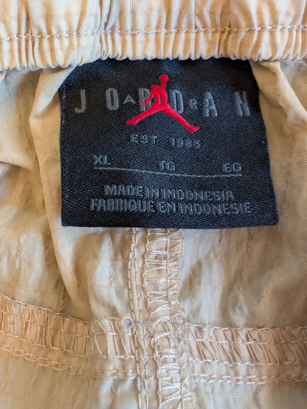 EUC Jordan Flight MVP Woven Cargo Pants/Joggers XL Pockets Sports Outdoors